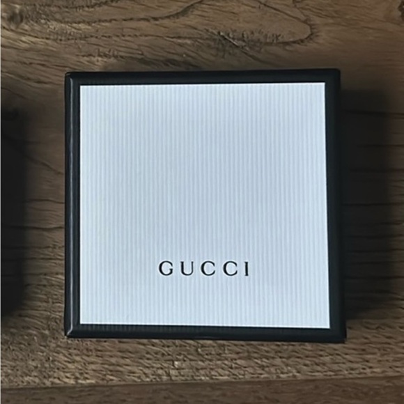 Gucci Jewelry - Gucci Black and White Jewelry Box and Pouch